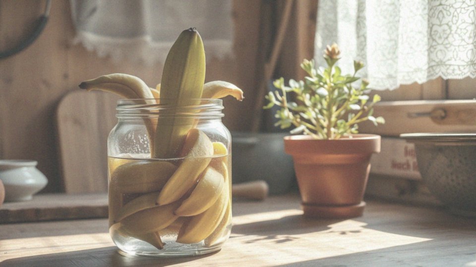 Jak przygotować miksturę do podlewania grudnika z bananów?
