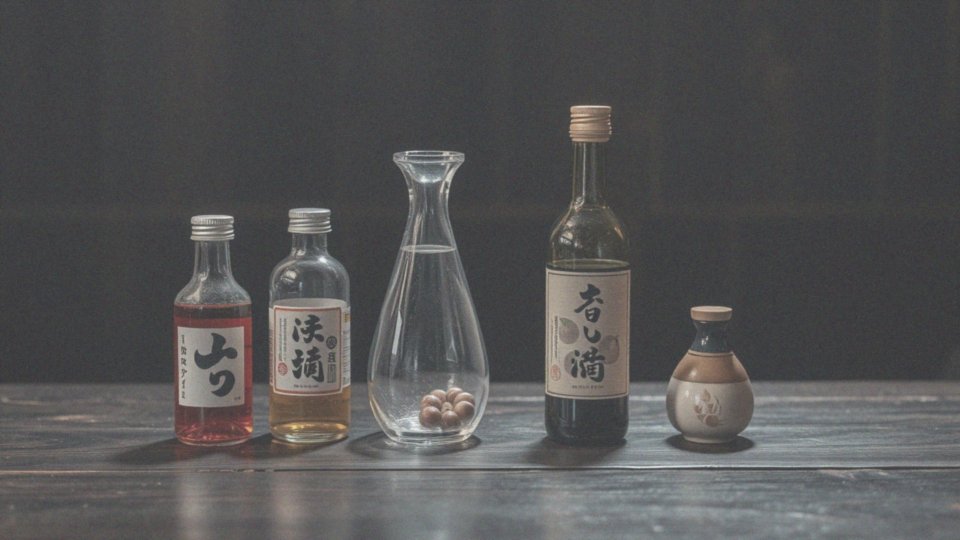 Jakie są różnice między sake a innymi napojami alkoholowymi, takimi jak shōchū czy umeshu?