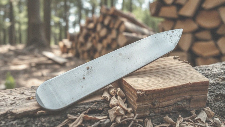 Z jakiego materiału powinien być wykonany klin do łuparki?
