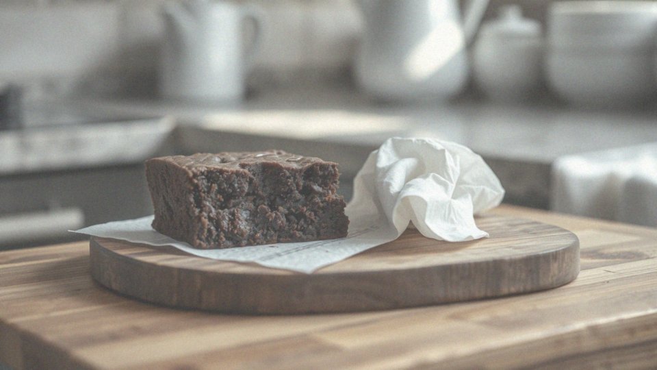 Jak uniknąć przeciążenia brownie wilgocią?