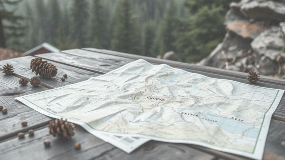 Jakie informacje zawiera mapa turystyczna Sudetów?