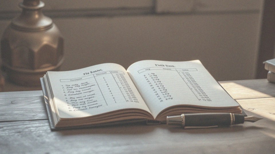 Jak zbudowana jest tabela konwersji masy?